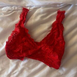 Red La Senza Bralette Soze Small